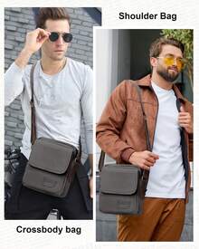 Ein neuer kurier, der mann, einhängig, leicht und adress, der reise-kurier, der reisesport-kurier, der reisestil, 2024, der mann am straßenzug, die schicke krawatte.