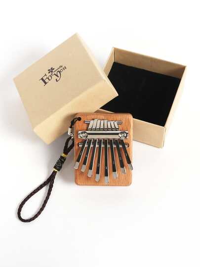 OUMINGYQ Piano de pulgar de 8 notas, Kalimba, Mini piano de pulgar, Piano de dedo simple y compacto, fácil de tocar, adecuado para principiantes y como regalo