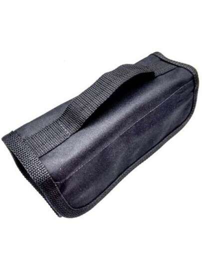 Necessaire Estojo Organizador Viagem escolar porta lapis maquiagem manicure 4 Divisões Multiuso Enrolável Grande