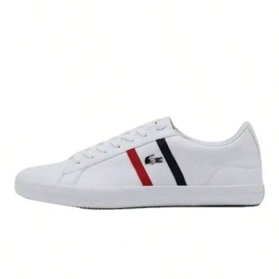Lacoste Zapatillas de caña baja con logo Ler Ond en blanco - Blanco - Ver 1
