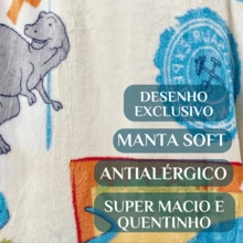 Mundo Kids Single Blanket Cobredrom Luxury Velvety Super Soft And Warm - Màu be - Xem 3