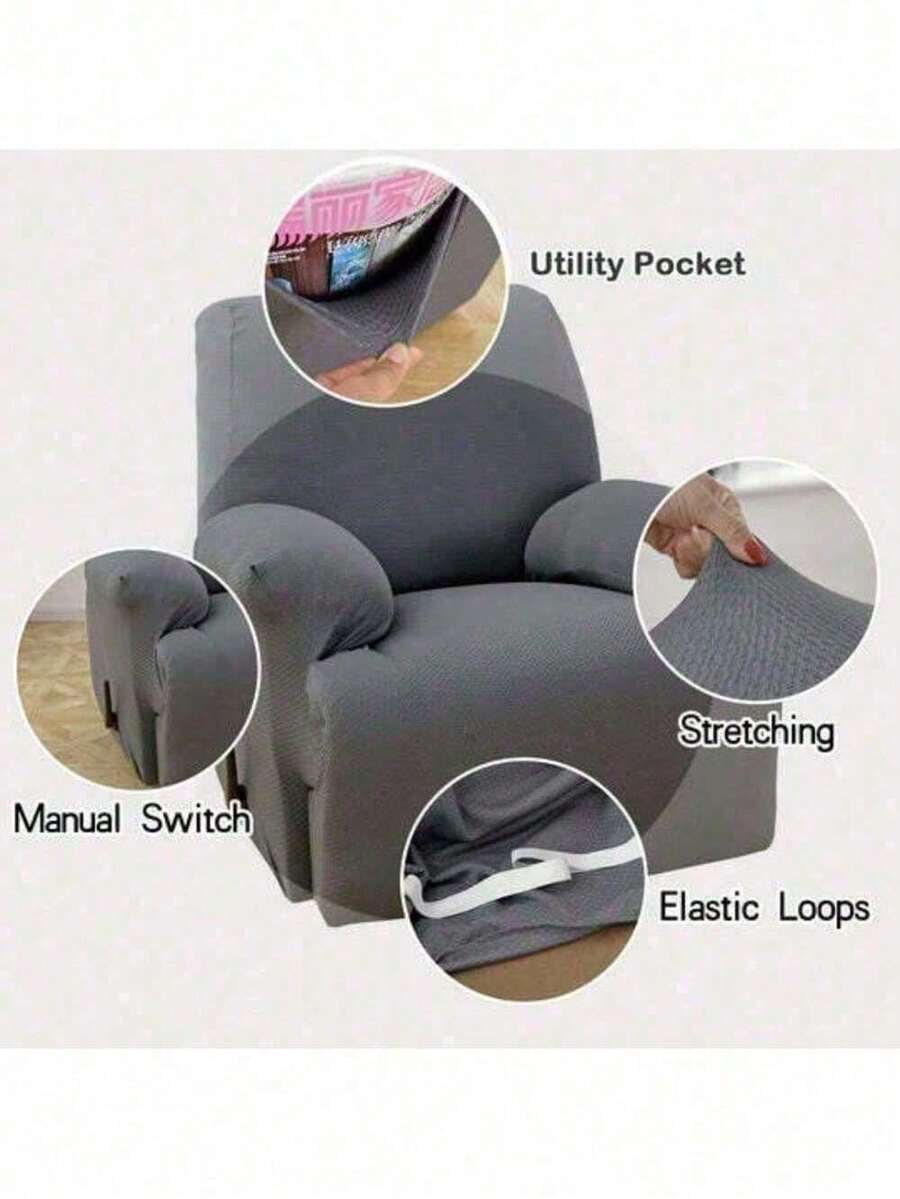 Funda elástica para sillón reclinable, funda para sofá, funda para
