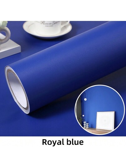 Roll Of Self Adhesive Wallpaper Peeling Sticky Contact Paper Removable Matte Wand Stickers ative Bedroom Vinyl Film, Renovation Peel Panels, Paper, Wallpapers, ation Items Refresh Your Home, Festival Birthday Graduation view 7