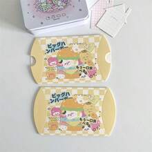 6 件装可爱卡通小狗文具手提包、零食/礼品包装拉链袋、安全、款式多样（款式随机发送） - 彩色 - 查看 9