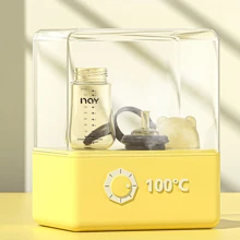 Biberones con pajita, para bebés de +12 meses, colores nano, 8oz/10oz - Café integral - Ver 6