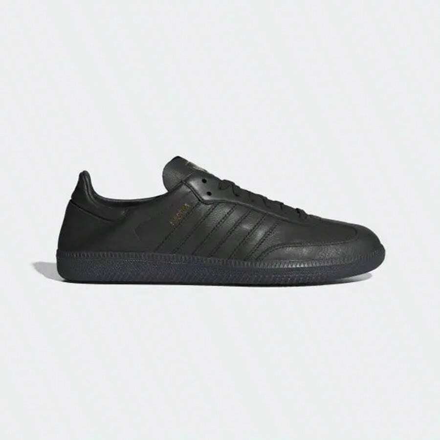 Adidas Samba Decon Leather Low Top Sneakers Core Black - Black - View 1