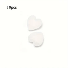 10 sztuk w kształcie serca miękkie silikonowe antypoślizgowe okulary zaczepy na uszy, okulary zauszniki uchwyty akcesoria do okularów dla kobiet Walentynki