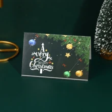 Thiệp chúc mừng Giáng sinh, Thiệp chúc mừng viết tay đêm Giáng sinh, Thiệp quà tặng hoa, Thiệp quà tặng năm mới, Thiệp cảm ơn, Thiệp chúc mừng viết tay, Thiệp quà tặng, Quà tặng tiệc Giáng sinh, Màu ngẫu nhiên - Nhiều màu - Xem 6