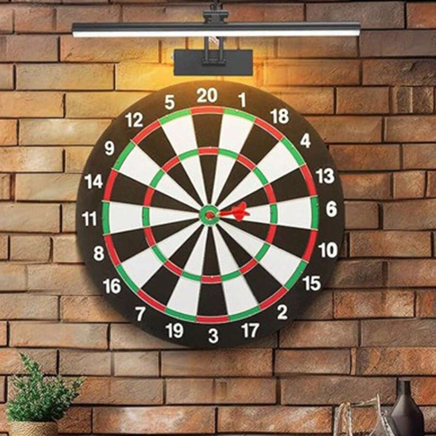 Turnart Standard Dartboard Steel Tip Dartboard With 6 X 10g Steel Tip