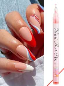 亚克力马克笔彩色防水绘画绘图涂鸦记号笔速干永久中性笔适用于学生涂鸦教师和学校使用返校 - 彩色 - 查看 17