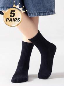 5 par czarno-białych/szarych skarpetek dziecięcych, skarpetki sportowe do kostki dla dzieci w jednolitym kolorze, skarpetki dla nastolatków i uczniów, gładkie, oddychające, klasyczne, minimalistyczne, oddychające, wygodne, modne skarpetki sportowe, skarpetki dla małych dzieci do noszenia w pomieszczeniach, odpowiednie do codziennego noszenia