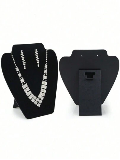 1pc Foldable Necklace, Bracelet & Jewelry Display Stand, Pendant Holder Storage Rack Sun Travel Cool Back To School