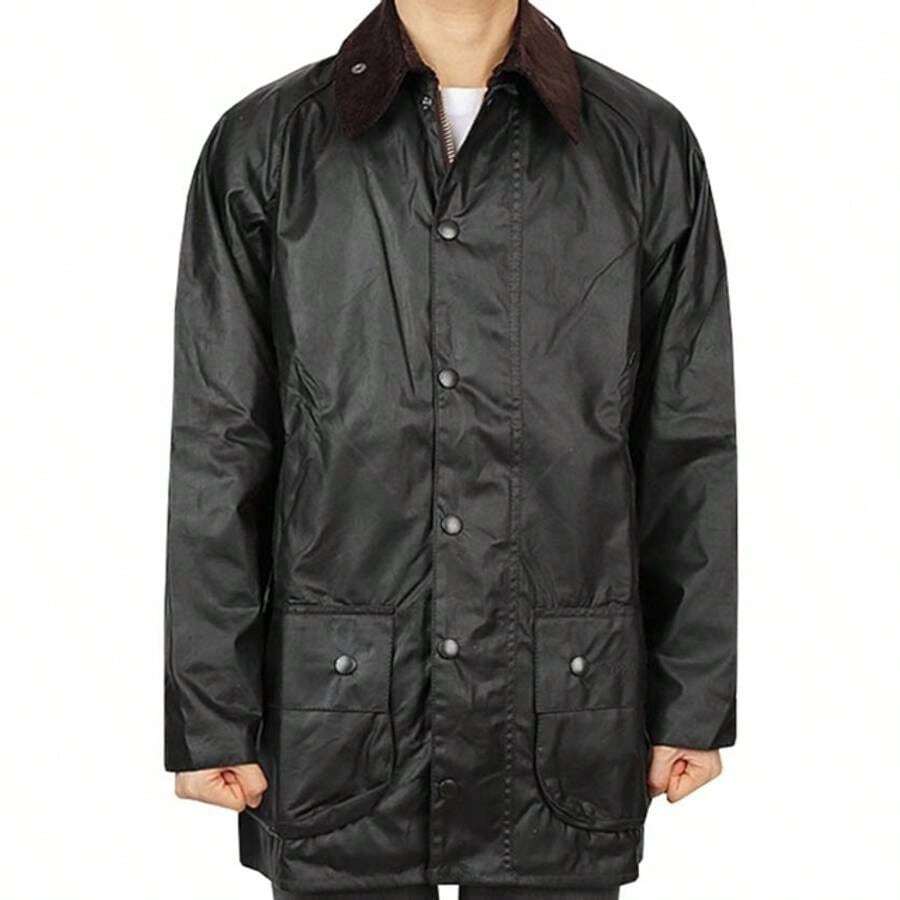 Barbour Men's Beaufort Wax Jacket Sage SHEIN USA