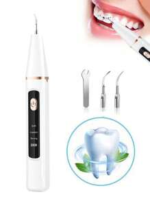 Eliminador ultrasónico de sarro dental, eliminador eléctrico de cálculo dental, removedor de manchas de placa, limpiador de dientes para el hogar