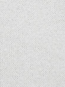 Sueter para dama de punto con lentejuelas fashion de moda - Blanco - Ver 5