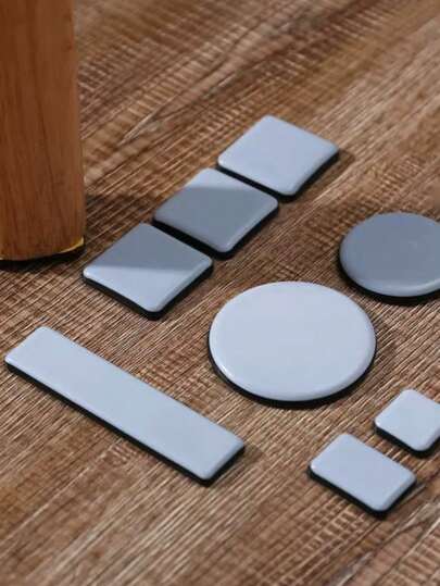 4 件家具滑轨，易滑动桌腿垫，自粘式椅子地板保护垫，厨房桌脚滑轨，家具保护地板，4 件/8 件/16 件套