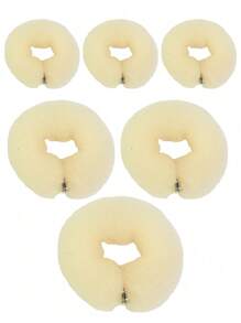 12G/15G/18G/17CM/20CM/22CM, DIY Styrofoam Ring Clasp, Donut Bun Ponytail Stand, Three Colors And Three Specifications You Can Choose Hair Bun Hair Pin Hair Bun Maker Bun Hair Piece Hair Styling Pins, School Stuff