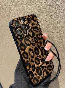 Ốp lưng điện thoại dày dặn, chống rơi, màu đen tối giản, họa tiết da báo, cạnh thẳng, tương thích với iPhone 15 XR/7/8, 15 Pro Max/12 Pro Max/13 Pro Max/14 Pro Max, 13, 14, 11, 12, P14, P11, P12, XS, XR, 7/8P, 7/8 Plus, A13 4G, A22, A21S, A51 4G, A52, S22 Ultra, A33 5G, tương thích với 10, tương thích với Note 11 4G, tương thích với 11 Lite, A53, TPU A14/A23/S23 Ultra, S24, A14, A15, S23, A73, tương thích với các loại ốp điện thoại khác. Phiên bản quốc tế, không phải phiên bản nội địa. - Nhiều màu - Xem 1