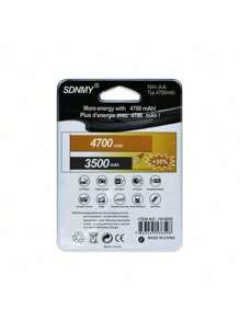 Pack Of 4 Rechargeable AA Battery Units 4700mAh / AAA STICK 2700MaH Toy Microphone - AA 4700MAH NORMAL - View 7