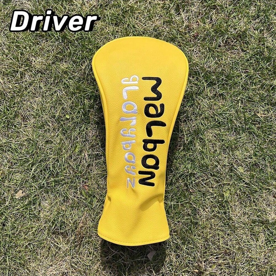 1pc Golf Club Head Covers, Protective Cover For Driver Fairway Wood