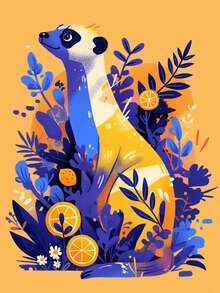 Bộ tranh kim cương 5D sáng tạo hình động vật dễ thương, Bộ tranh khảm kim cương tròn khoan đầy đủ kèm dụng cụ, Quà tặng thủ công thêu kim cương cho người lớn mới bắt đầu, Trang trí tường nhà và trang trí phòng, Quà tặng sinh nhật - Nhiều màu - Xem 15