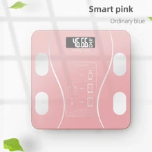 Multi-Function Smart Body Fat And Weight Scale, Bathroom Digital Scale With Tempered Glass Wide Platform, Precise & Safe, Large Digits, Easy-Read Electronic Scale, LCD Display, 390lbs Capacity Bathroom Weight Scale, Connects To Mobile Devices To Receive Real-Time Data, Suitable For Home, Fitness, Outdoor - No Batteries Included - Size: 10.2 Inches * 10.2 Inches - View 3