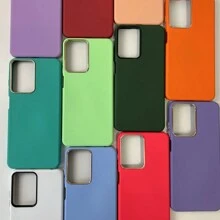 Premium Case Cover For MOTO G09 G10 G14 G20 G22 G23 G30 G32 G52 G53 G54 G84 E7 E13 E20 E30 S20 Pro EDGE 20 EDGE 30 Premium Velvet Silicone Case - 粉紅沙 - 查看 9