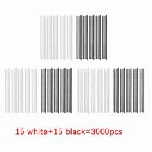 2000/3000PCS Plastic Fasteners For Fine Tagging Gun For Quick Stitch Sewing Gun - 10/15 Black Fasteners + 10/15 White Fasteners, Stitch Gun Fasteners 5mm/0.196inch For Clothing(NOT For Ultra-Fine/Rough Stitch Gun ) - One Size - View 11
