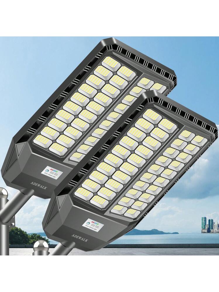 Adewalk 8000W Ultra -Large Solar Street Lights Outdoor, IP67