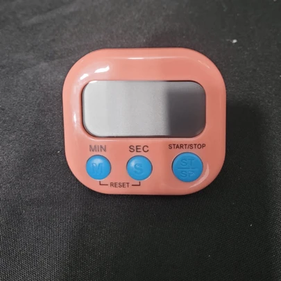 Timer Temporizador Cronometro Digital De Cozinha Mesa com Imã geladeira Números Grandes Conta Para Cima Ou Para Baixo