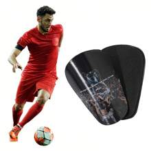 2pcs Mini Soccer Shin Guards, Extra Small Football Shin Pads Miniature Shin Guards Protective Shin Guards Equipment For Adults,Christmas Gifts - Multicolor - View 2