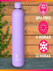 Stainless Steel Vacuum  Bottle With Silicone Coated Body 750ml High Sealing Original Paramount - tử đinh hương - Xem 3