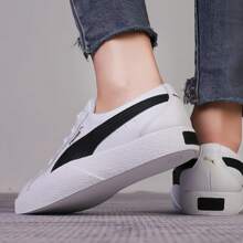 Puma Women's Casual Retro Low-Top Canvas Sneakers, Comfortable And Versatile For Daily Wear - White - View 3