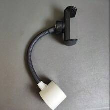 Universal Sewing Machine Phone Holder, Magnetic Rotatable Mobile Clip, Shockproof, No Electricity Or Battery Required - Black