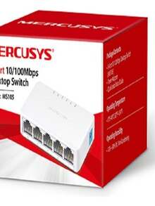 Switch 5 Ports 10/100 Ms105 Mercusys - trắng - Xem 8