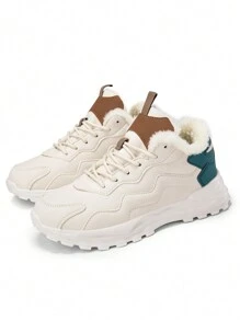 Women's Winter Casual Sports Thick Sole Anti-Slip Warm Shoes