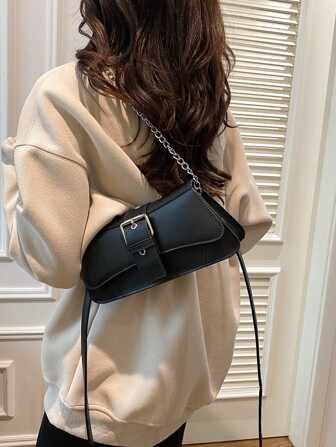 High-Quality Textured Armpit Bag Women's 2024 New Autumn And Winter Fashion Shoulder Bag Textured Soft Leather Crossbody Small Square Bag