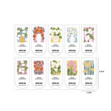 TYFYO 每包100貼3*10cm聖誕卡通長貼紙和圓形自黏貼紙,適用於蛋糕盒diy裝飾 - 紅色 - 查看 15