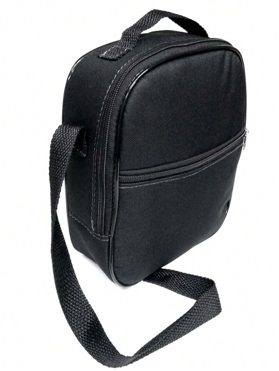 Lancheira / Frasqueira / Bolsa térmica verical 24 cm com alça transversal regulável