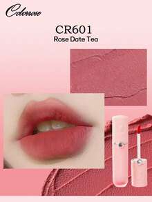 COLORROSE Gloss Labial Matte de Veludo, Batom Matte, Gloss Labial Matte Suave, Cor de Longa Duração, Batom Líquido Leve, Maquiagem Diária - CR601 - Visão 4