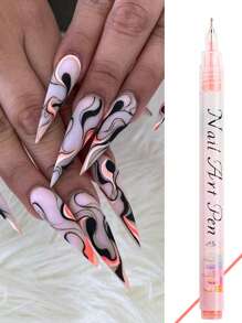 亚克力马克笔彩色防水绘画绘图涂鸦记号笔速干永久中性笔适用于学生涂鸦教师和学校使用返校 - 彩色 - 查看 21