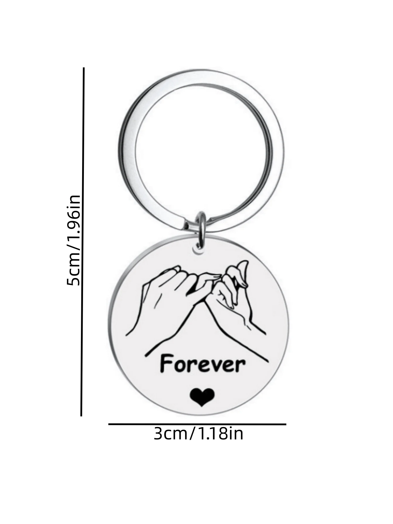 A Engraved Nameplate With Couple Elements Engraved With A Hand In Hand