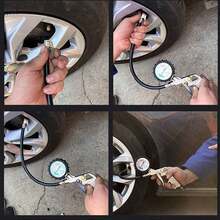 新型轮胎压力表，带数字显示的轮胎充气泵，高精度轮胎压力监测系统