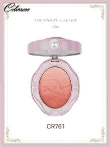 COLORROSE Natural Cheeks Powder Blush, Bright Matte Face Blush, Light, Smooth, Blendable, With Mirror, Blush Palette Eyeshadow Palette, Facial Beauty Cosmetic Makeup - CR761 - 查看 4