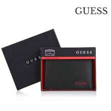 Guess Cartera negra de medio tamaño