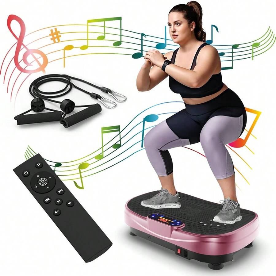 Vibration Plate Fitness Platform Exercise Machine Vibrating Shaking