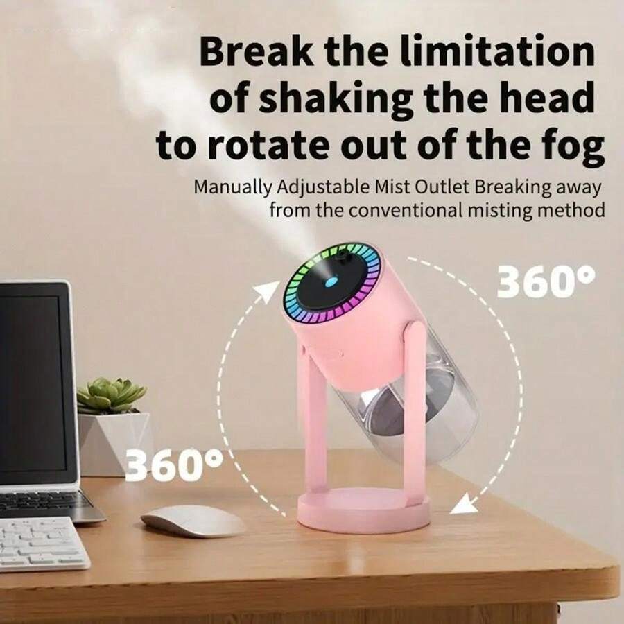 9.47oz Romantic Star Lighting Humidifier USB Powered, Adjustable