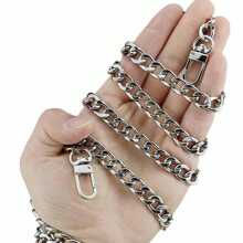 Bag Chain Accessories Bag Strap Handbag Shoulder Crossbody Replacement Chain Metal Purse Chain For Purse Making - Silver - View 14