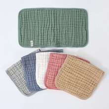 6 Packs Large Burp Cloths Washcloths Layered Absorbent Burping Cloth Extra Absorbent Baby Burp Cloth Extra Soft For Boys And Girls Baby Essentials Extra Absorbent And Soft Burping Rags For Newborn Essentials - Mixed Color-a - View 3