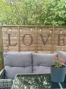 复古质朴的金属墙面字母 A-Z，12 英寸薄金属，耐用的墙面艺术，个性化标志，适用于家居装饰、酒吧、商店标牌、乔迁礼物，非常适合圣诞节、万圣节、感恩节、父亲节、母亲节 - YOHWOR - 1pc - 查看 6